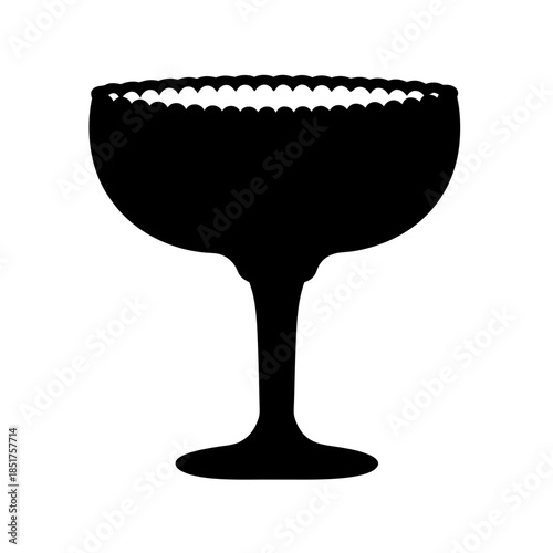 Elegant champagne flute