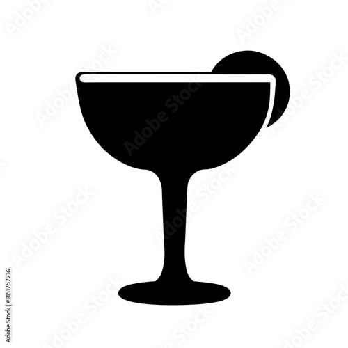 Classic cocktail glass