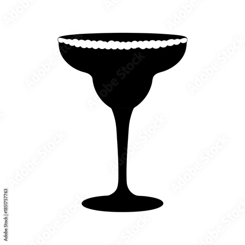 Classic margarita glass