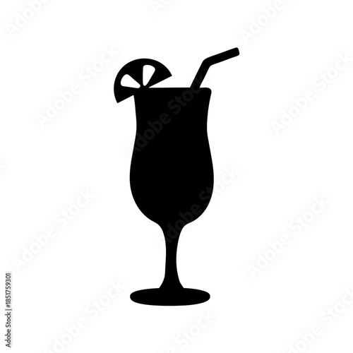 Refreshing tropical drink