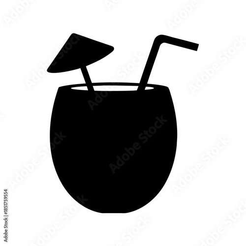 Refreshing coconut drink