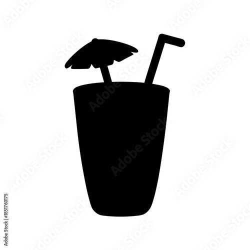 Refreshing tropical drink