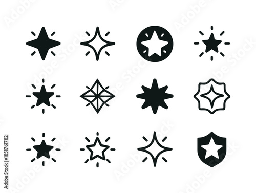 Achievement Emblem Variations. Achievement unlocked. Icon set. S