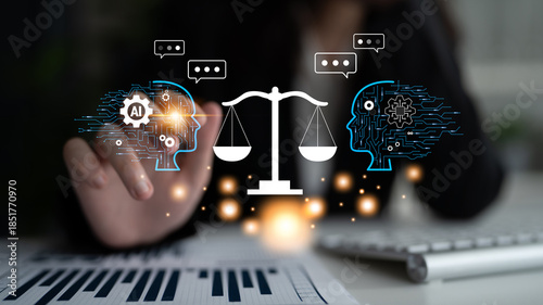 Fotografie AI in law and the future of the legal justice system