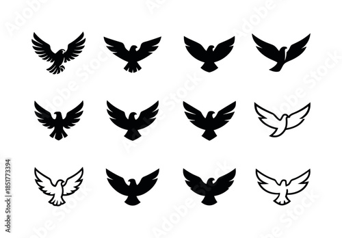 Victorious Journey Icons. victorious journey. Icon set. Set Logo