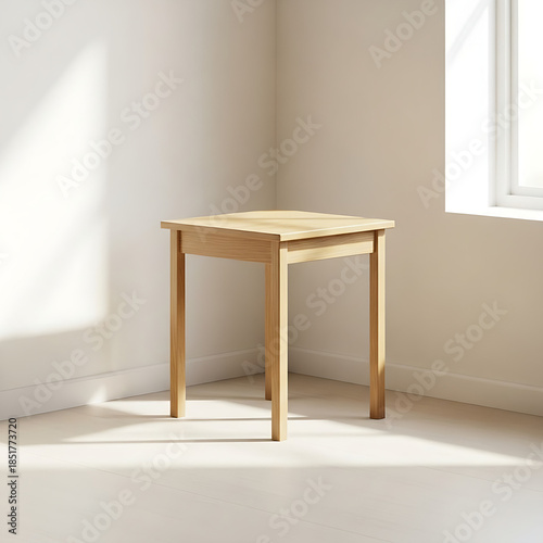 Minimalist Wooden Table