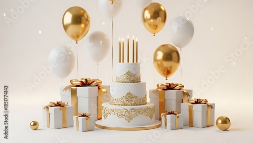 Elegant festive wedding table setting with Christmas decorations gold accents candles champagne glasses and holiday ornaments