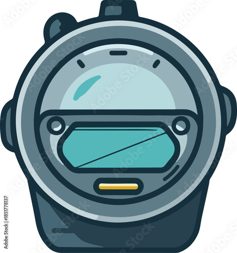 Professional digital stopwatch timer for sports and precision timing.