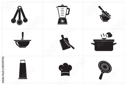 Cooking Icon Set
