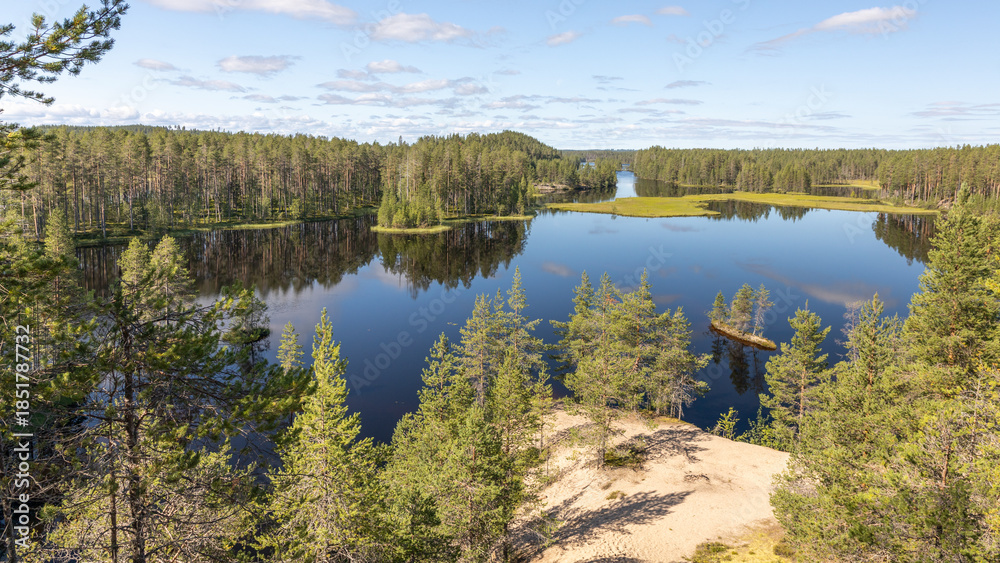 Obraz premium Finnland, Land der unendlichen Weite und der Ruhe