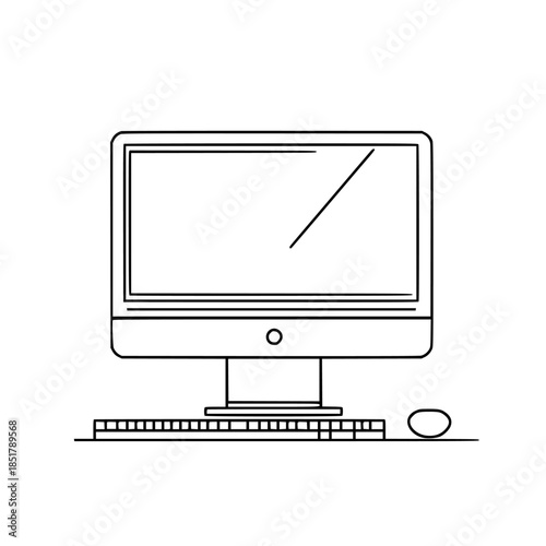 Digital Dreamer | Clean, isolated vector art for creative projects.