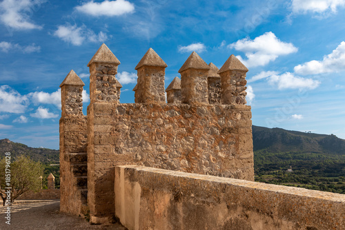Auf der Zitadelle von Arta, Mallorca