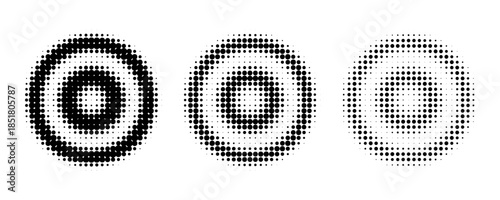 Round dot pattern, abstract half tone background