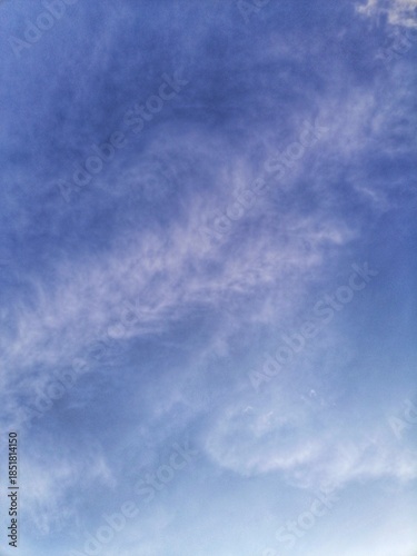 blue sky with clouds