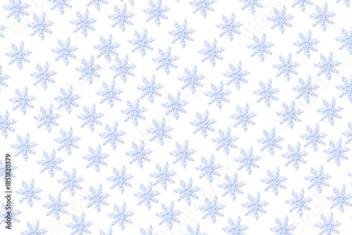 Snowflake blue pattern on pink festive backdrop.New Year,Christmas