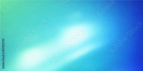 A soft blue abstract background features a smooth gradient wave pattern with bright light effects and a motion blur texture to create a calm underwater wallpaper design