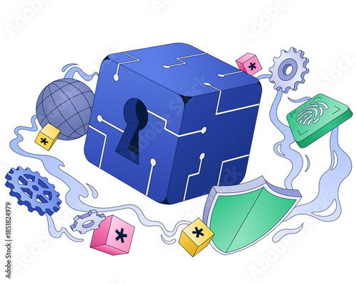 Cyber security, digital data protection