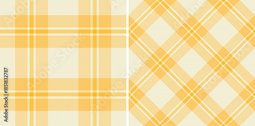 Texture textile fabric of vector pattern tartan with a background plaid seamless check. Set in food colors for october fashion trends.