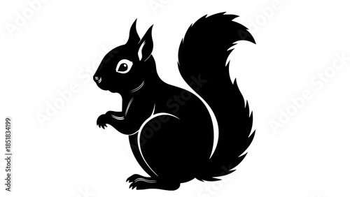 Squirrel Silhouette