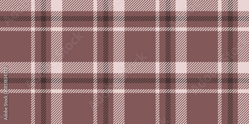 Endless fabric plaid pattern, japanese textile background check. Folklore vector texture seamless tartan in red and light colors.