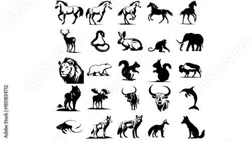 Wildlife Animal Silhouette