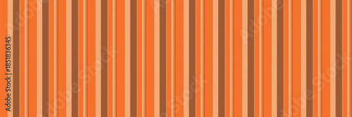 Sodern vector background stripe, shop fabric vertical pattern. Floor seamless texture textile lines in orange and light colors.