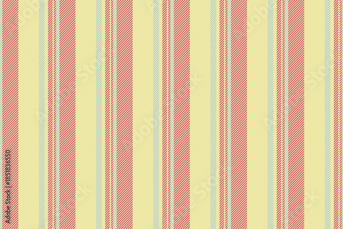 Pite lines fabric textile, silky texture vertical background. Ktriped pattern vector stripe seamless in pale goldenrod and yellow colors.