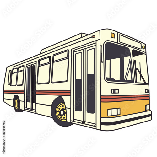 Public transportation bus