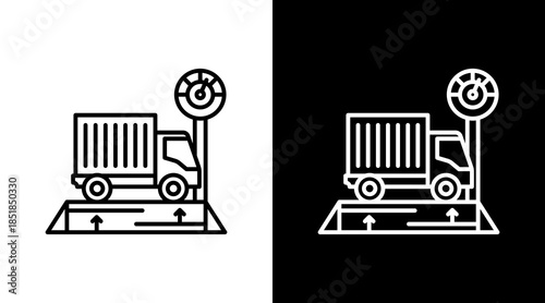 Truck Scale Icon