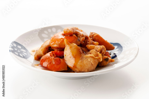 ホタテ卵の甘辛煮