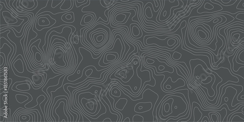 Topographic map lines background, geographic abstract grid vector illustration 