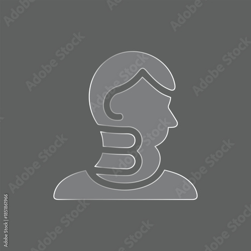 Neck Pain Medical Problem Icon