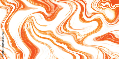 Seamless Yellow Marble Liquid Swirl Texture With  Elegant Cyan & Royal Blue Ink Waves on White Background for Luxury Branding, Aesthetic Web Design & Sophisticated Contemporary Digital Art