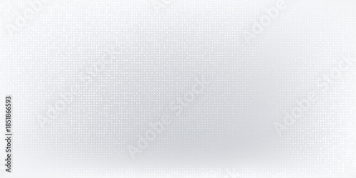 Vector abstract white and gray  background frame of geometric shapes. Circular ornament. Pattern of dots, particles, molecules, fragments. Poster for technology, medicine, presentations, business.