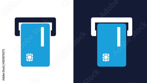 Towel icon set - Blue icon set - Solid icons vector collection - Vector icon set - Line and glyph solid icon set - Icon vector - Flat Design Icon