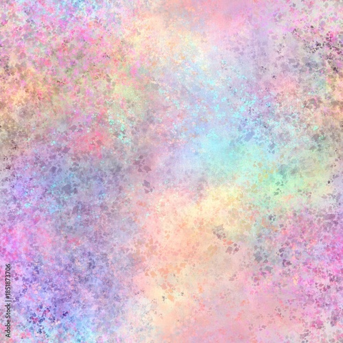 Abstract blurred painted seamless pattern Multicolored Soft gradient tones Grunge effect Grainy multicolored background