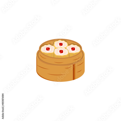 Delicious Chinese Dim Sum Steamer