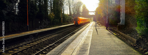 Wallpaper Mural great british railways british rail electrified passenger suburban railway station Torontodigital.ca