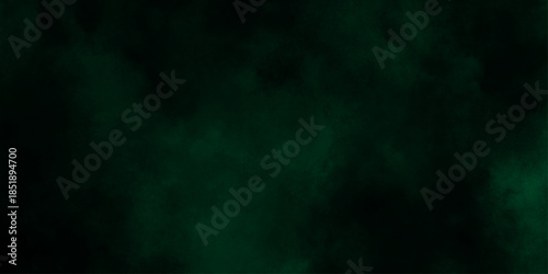 abstract cloud and vapor texture background. Black and Green smoke aquarelle smudge illustration smooth grungy smokey light pastel colors ink glow. green color powder explosion