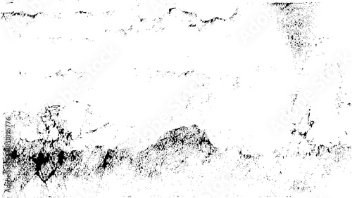 Hand-drawn geological rock layers cross section illustration