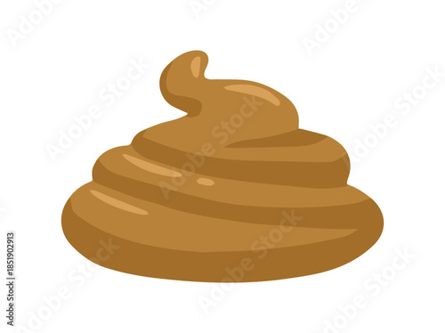 Human Stool Cartoon Clip Art Illustration
