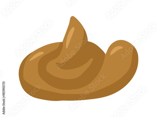 Human Stool Cartoon Clip Art Illustration
