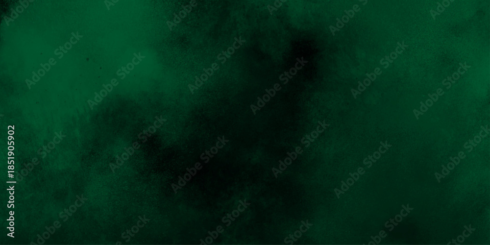 Obraz premium abstract cloud and vapor texture background. Black and Green smoke aquarelle smudge illustration smooth grungy smokey light pastel colors ink glow. green color powder explosion