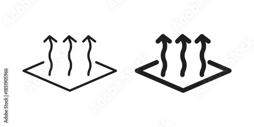 Breathable leather icons for designers, web developers, displays and websites