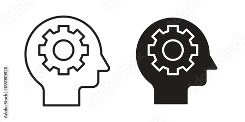 Creativity icons for designers, web developers, displays and websites