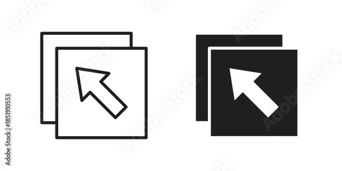 Drag and drop icons for designers, web developers, displays and websites
