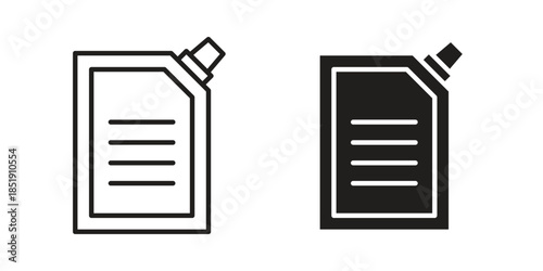 Doys collection Silhouette flat icon design element.pouch icons for designers, web developers, displays and websites