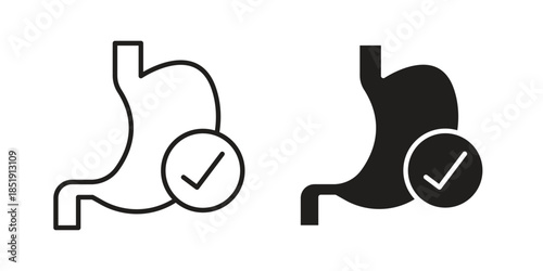 Good digestion icons for designers, web developers, displays and websites