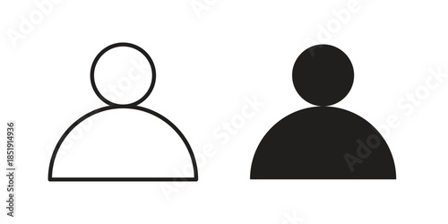 Individual icons for designers, web developers, displays and websites