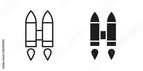 Jetpack icons for designers, web developers, displays and websites